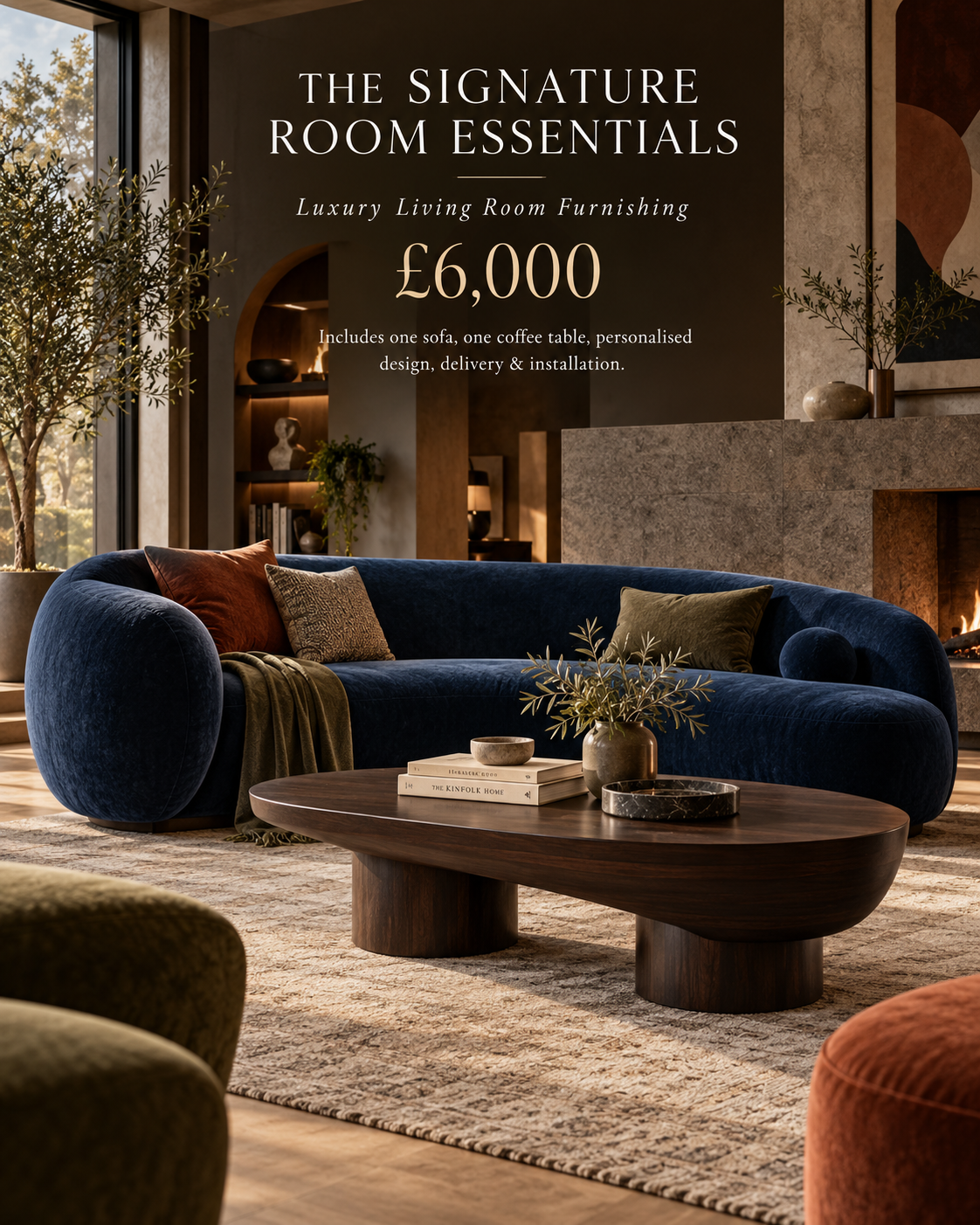 The Signature Room Essentials - Luxury Living Room Furnishing